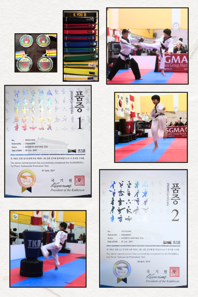 About Me - Taekwondo